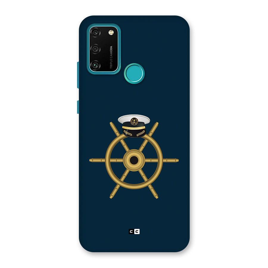 Ship Wheel And Cap Back Case for Honor 9A