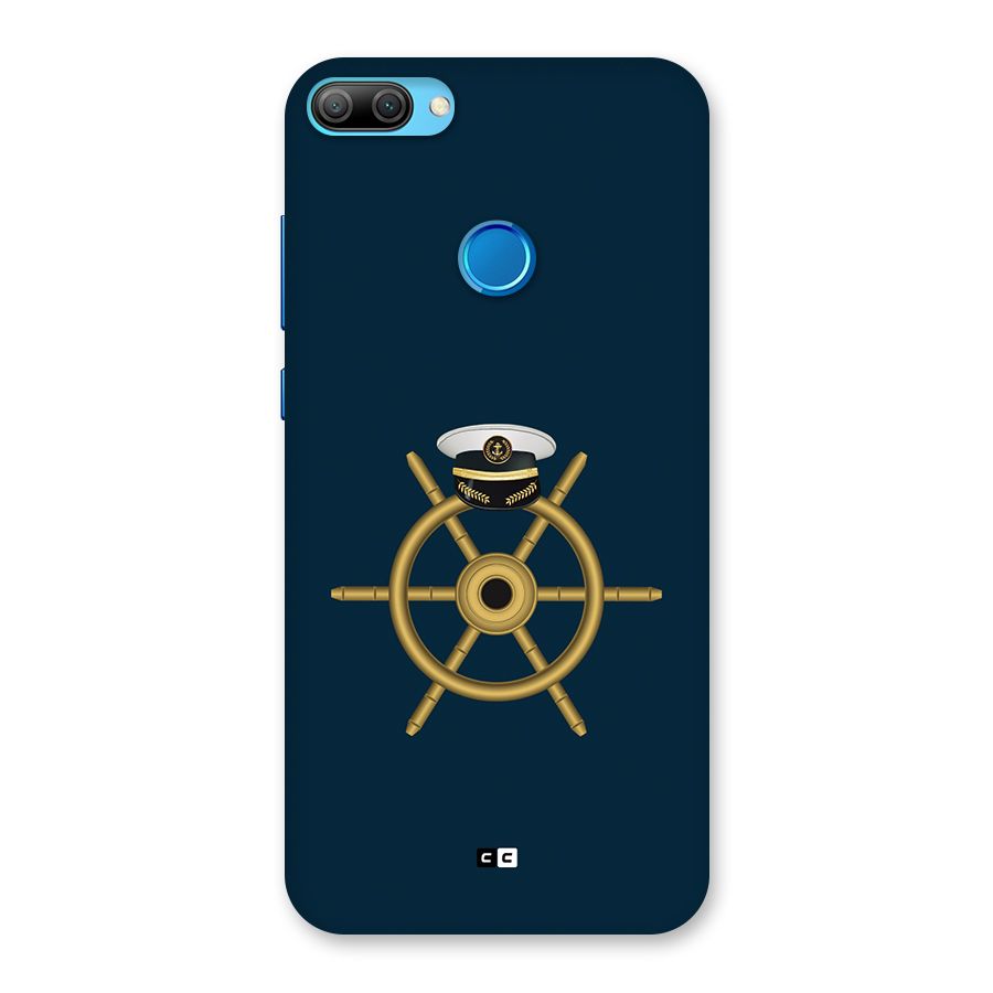 Ship Wheel And Cap Back Case for Honor 9N