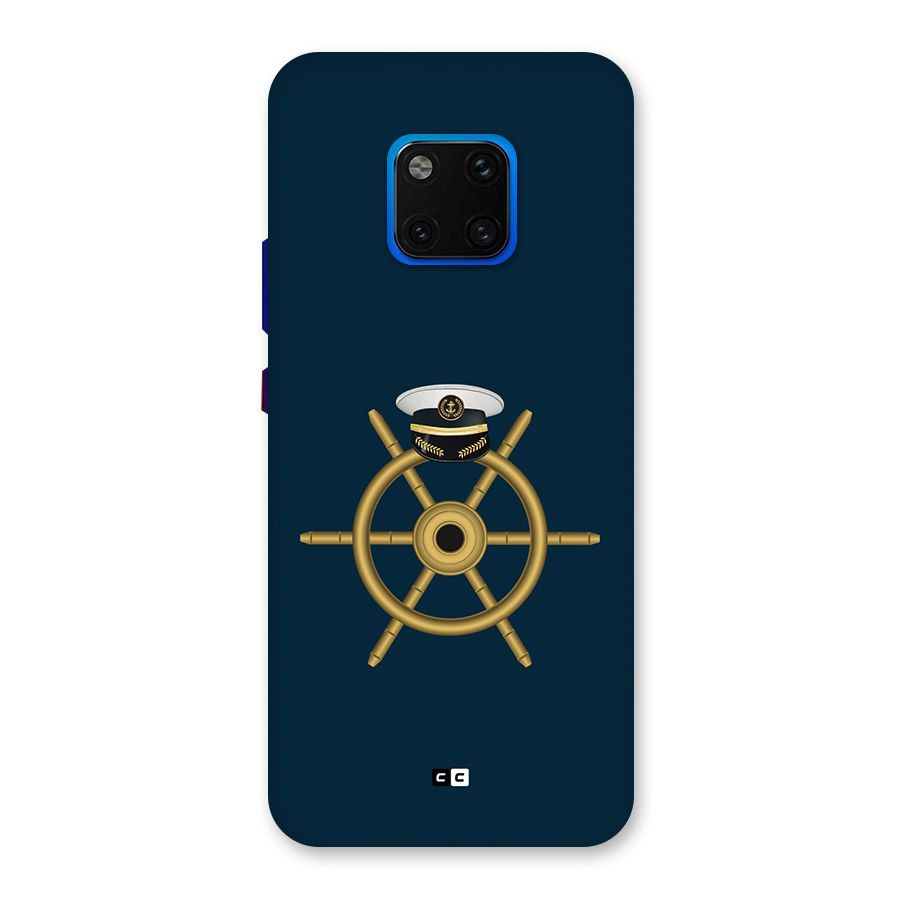 Ship Wheel And Cap Back Case for Huawei Mate 20 Pro