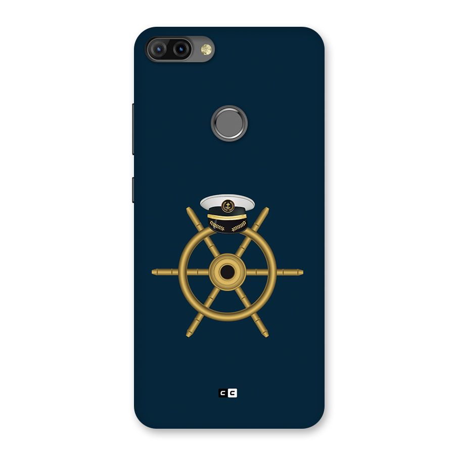 Ship Wheel And Cap Back Case for Infinix Hot 6 Pro