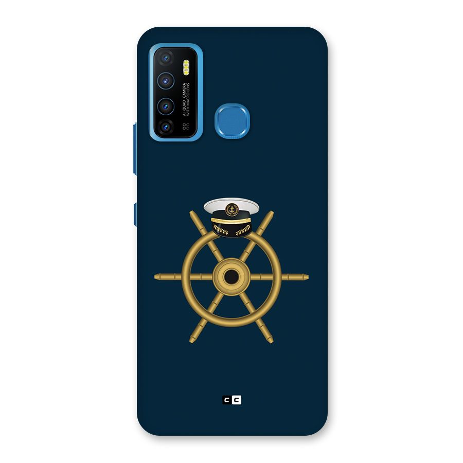 Ship Wheel And Cap Back Case for Infinix Hot 9