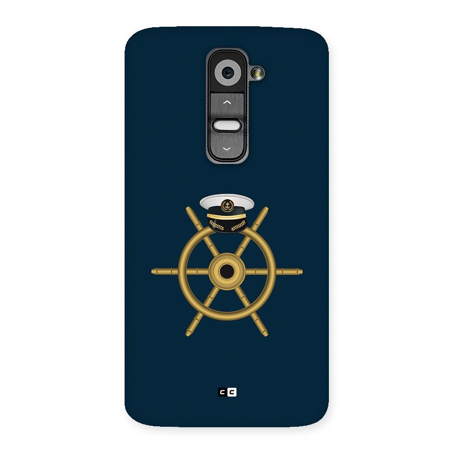 Ship Wheel And Cap Back Case for LG G2