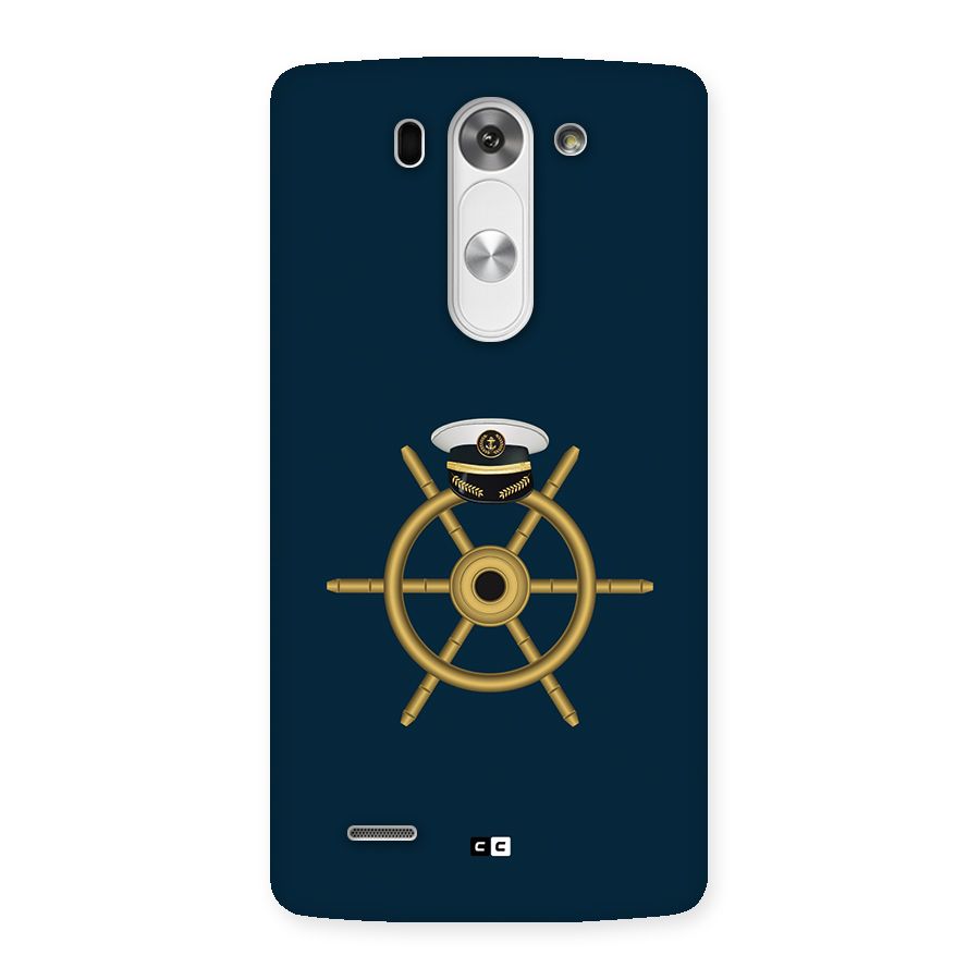 Ship Wheel And Cap Back Case for LG G3 Mini