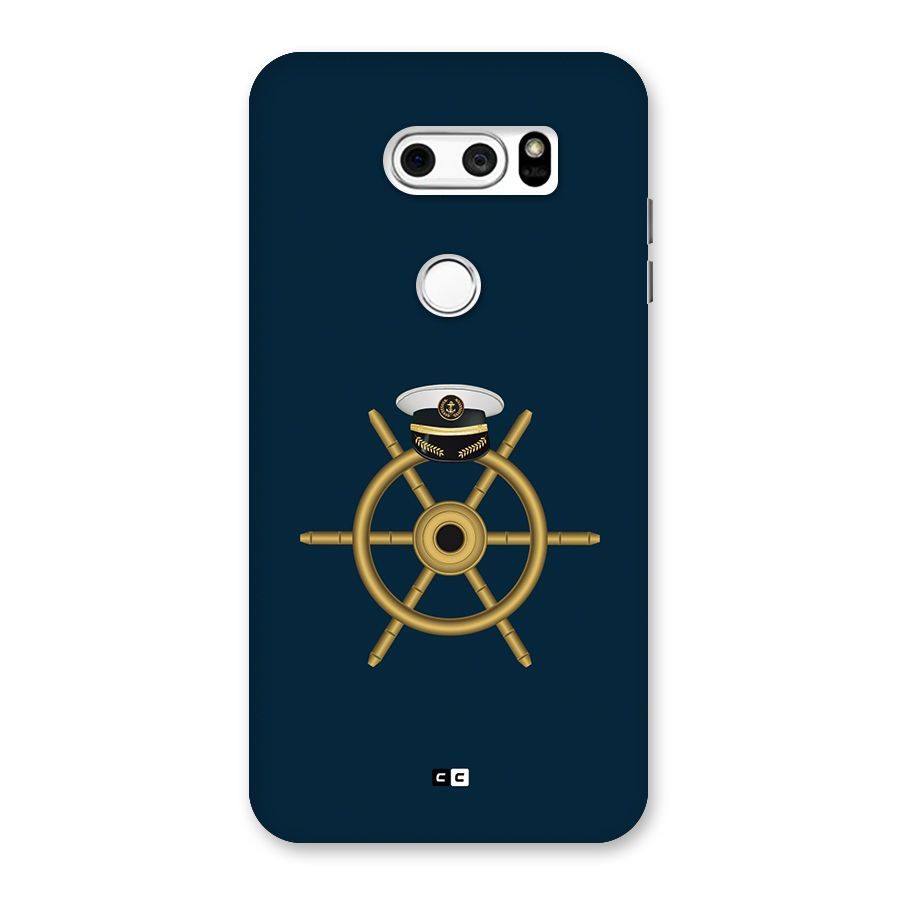 Ship Wheel And Cap Back Case for LG V30