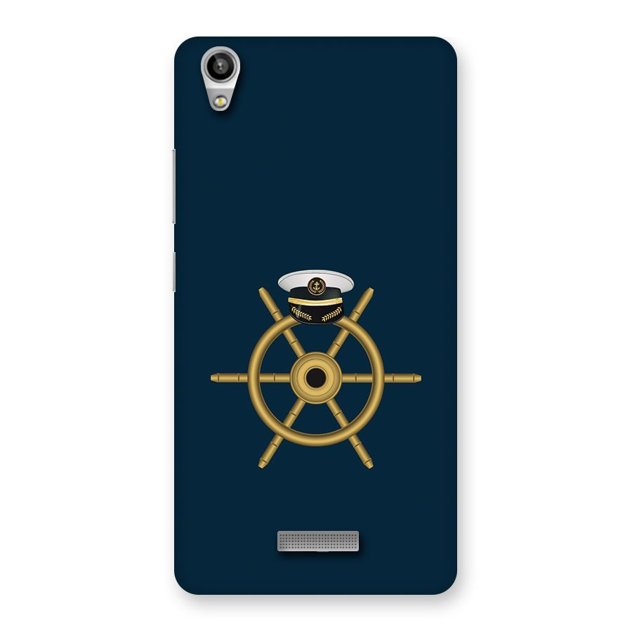 Ship Wheel And Cap Back Case for Lava Pixel V1