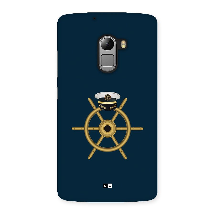 Ship Wheel And Cap Back Case for Lenovo K4 Note