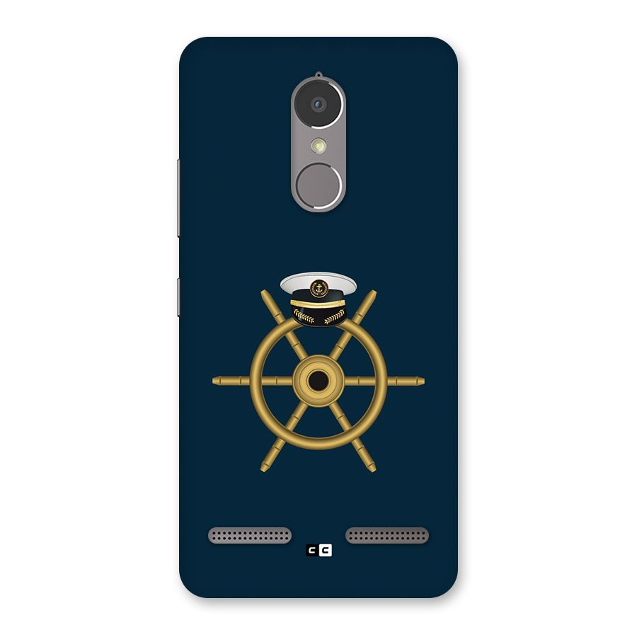 Ship Wheel And Cap Back Case for Lenovo K6