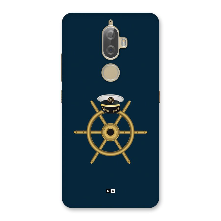 Ship Wheel And Cap Back Case for Lenovo K8 Plus