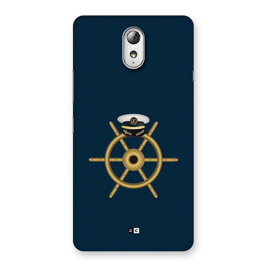 Ship Wheel And Cap Back Case for Lenovo Vibe P1M