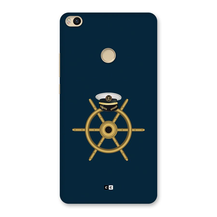Ship Wheel And Cap Back Case for Mi Max 2