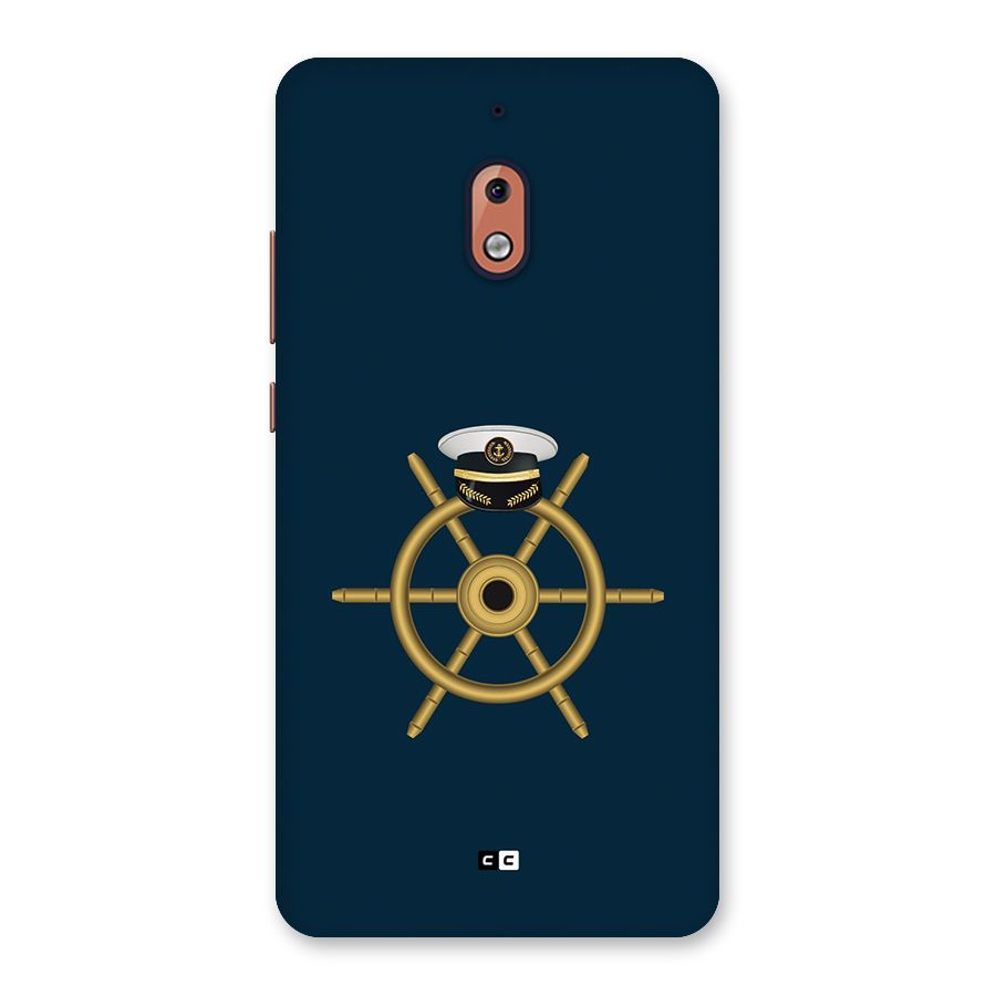 Ship Wheel And Cap Back Case for Nokia 2.1