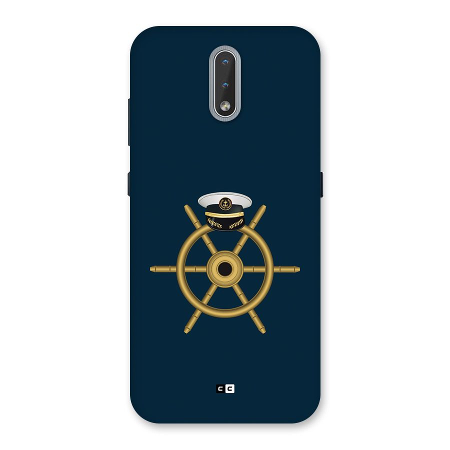 Ship Wheel And Cap Back Case for Nokia 2.3