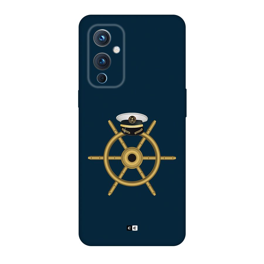 Ship Wheel And Cap Back Case for OnePlus 9