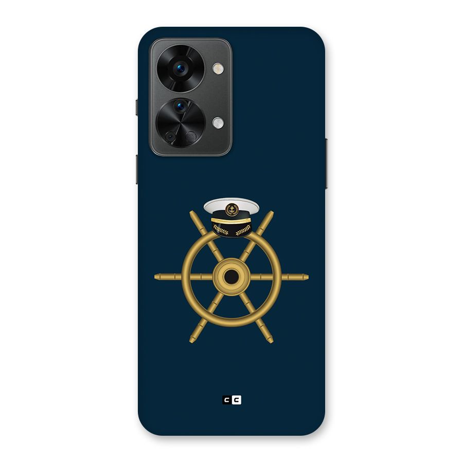 Ship Wheel And Cap Back Case for OnePlus Nord 2T