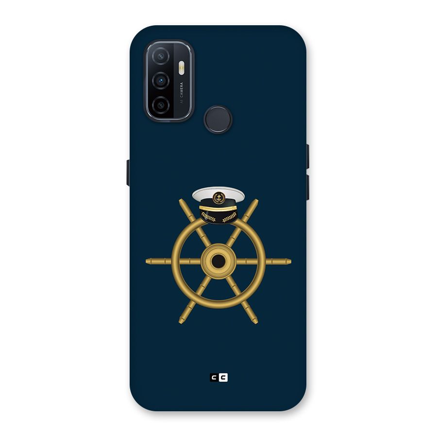 Ship Wheel And Cap Back Case for Oppo A53