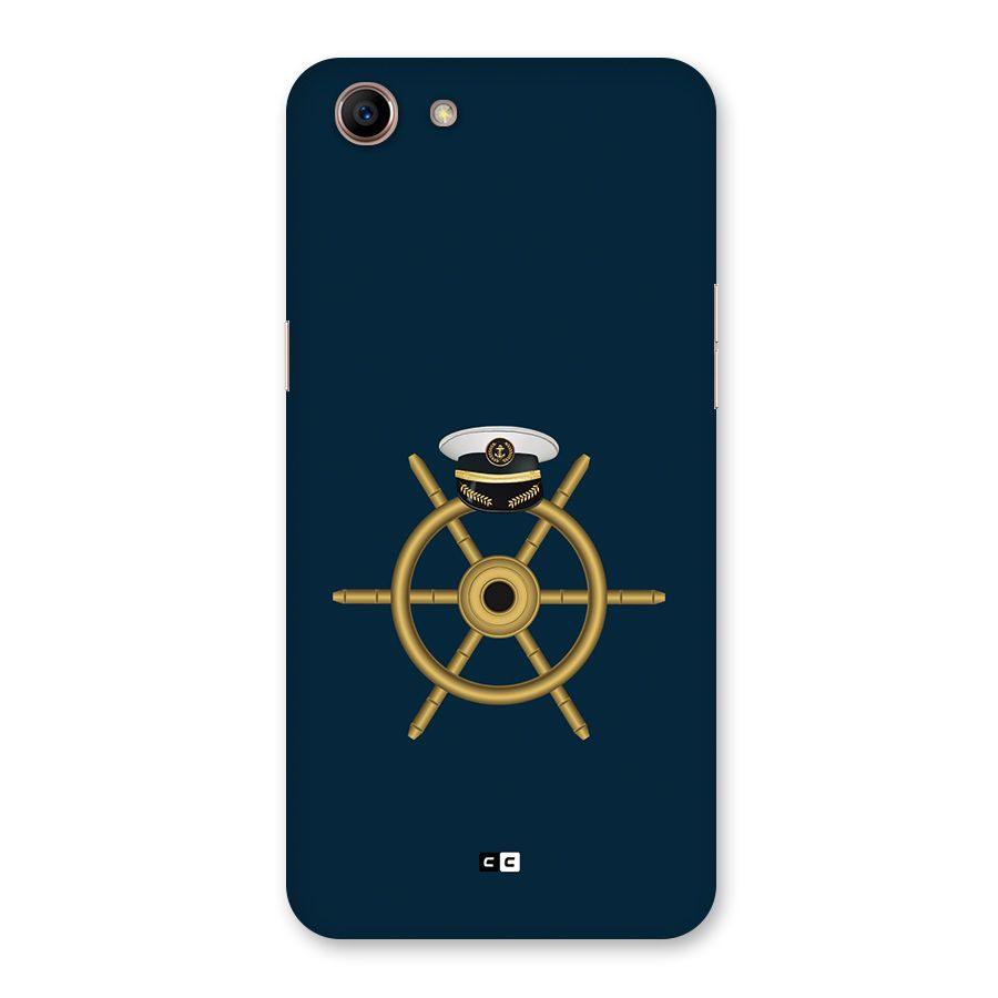 Ship Wheel And Cap Back Case for Oppo A83 (2018)