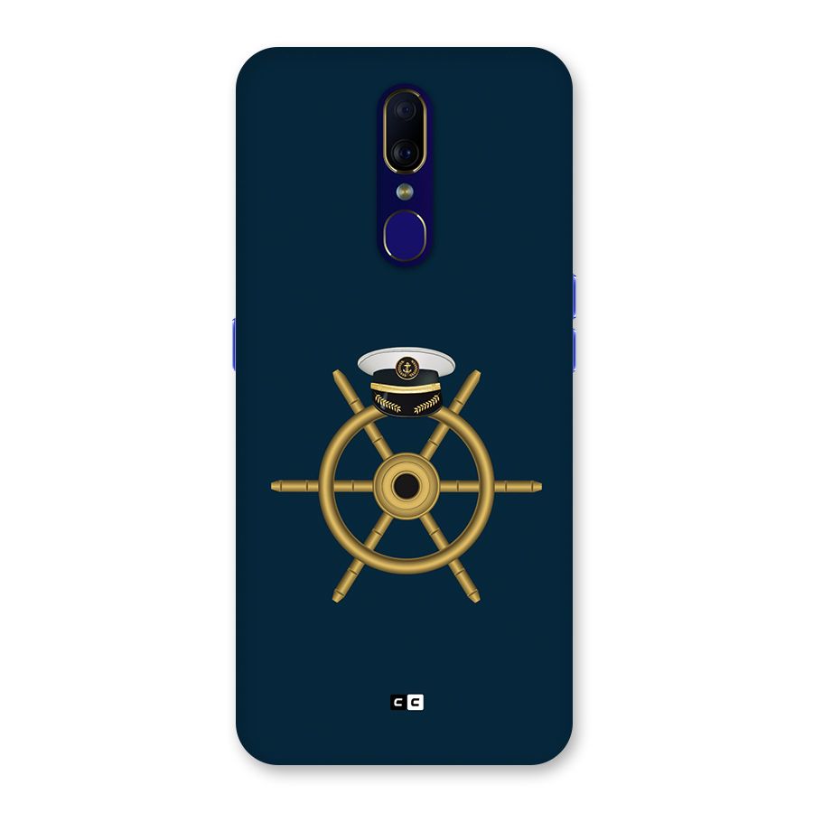 Ship Wheel And Cap Back Case for Oppo A9
