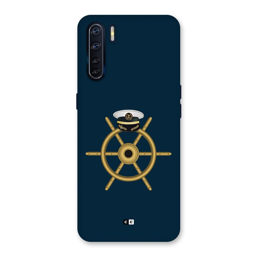 Ship Wheel And Cap Back Case for Oppo F15