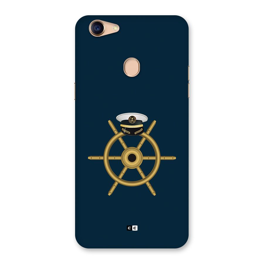 Ship Wheel And Cap Back Case for Oppo F5 Youth