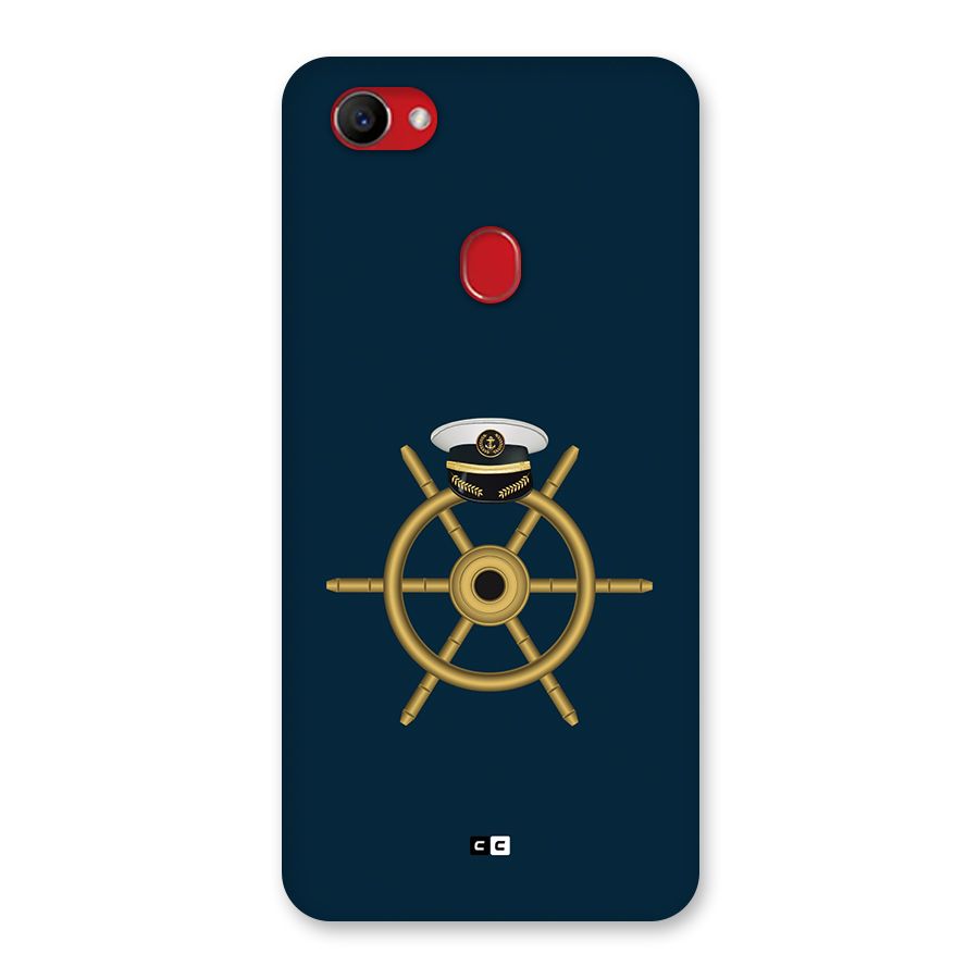 Ship Wheel And Cap Back Case for Oppo F7