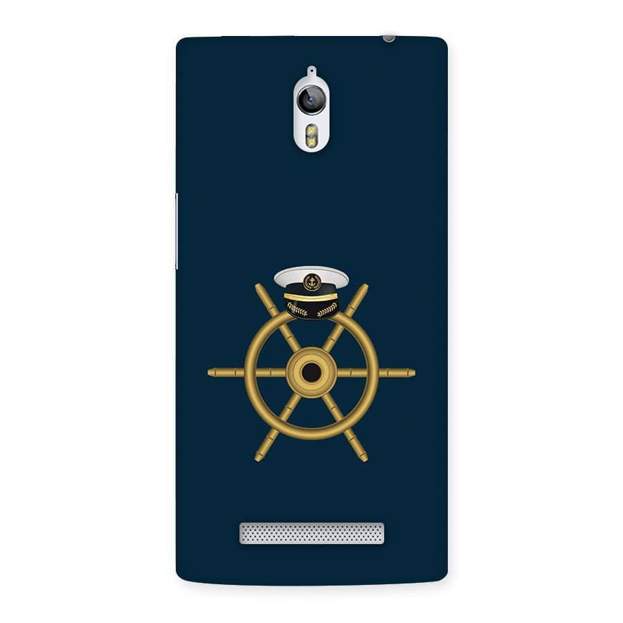 Ship Wheel And Cap Back Case for Oppo Find 7