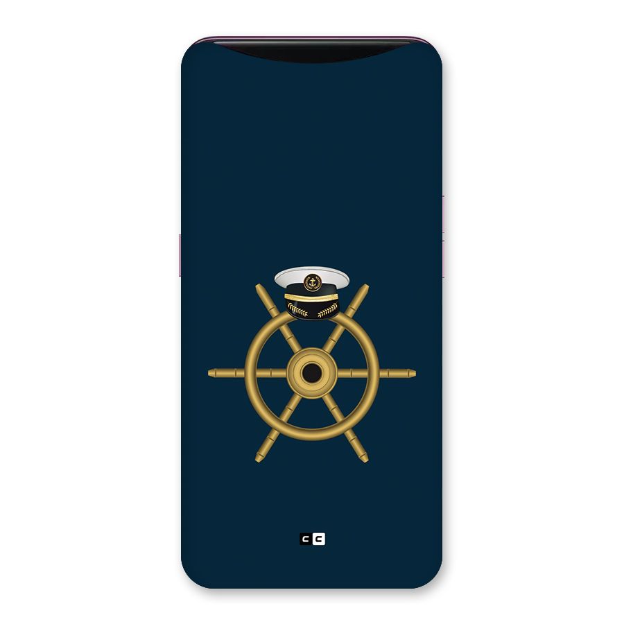 Ship Wheel And Cap Back Case for Oppo Find X
