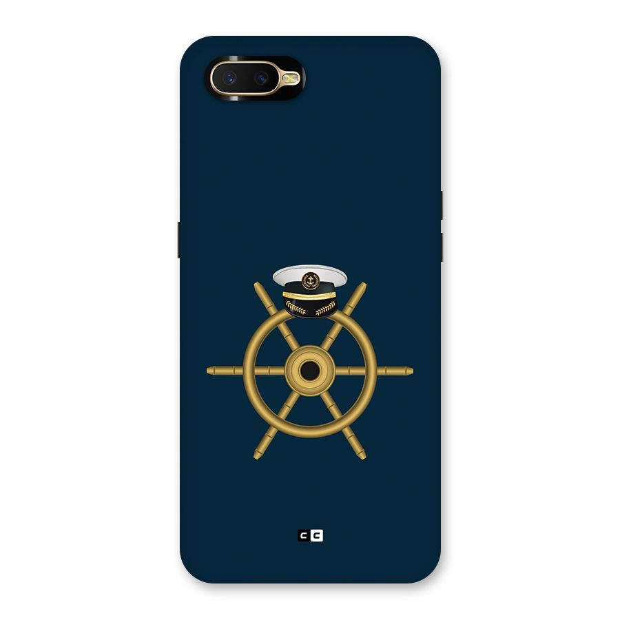 Ship Wheel And Cap Back Case for Oppo K1