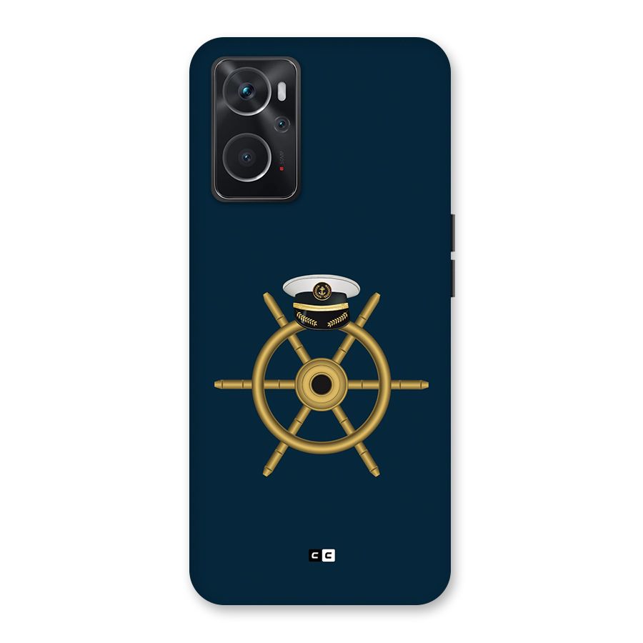Ship Wheel And Cap Back Case for Oppo K10 4G