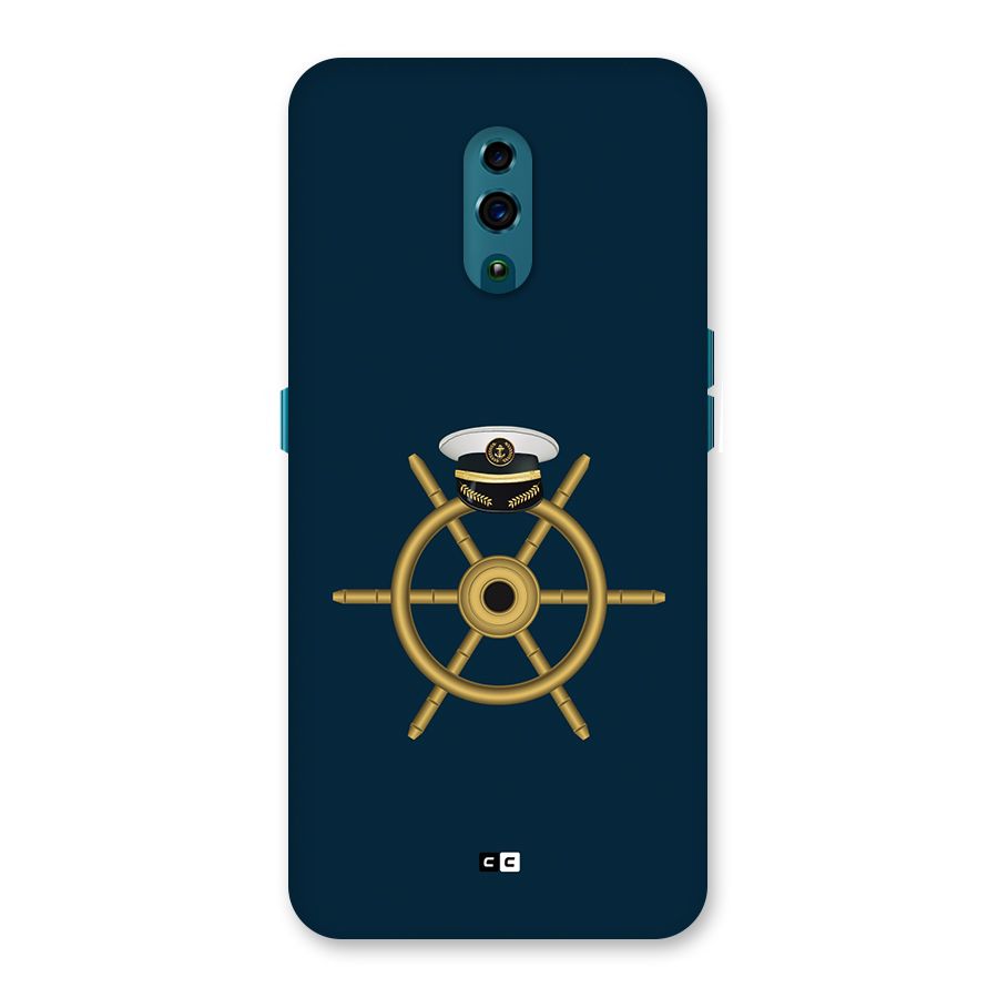 Ship Wheel And Cap Back Case for Oppo Reno