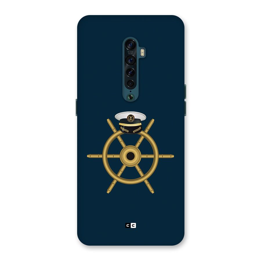 Ship Wheel And Cap Back Case for Oppo Reno2