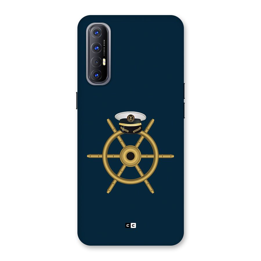 Ship Wheel And Cap Back Case for Oppo Reno3 Pro
