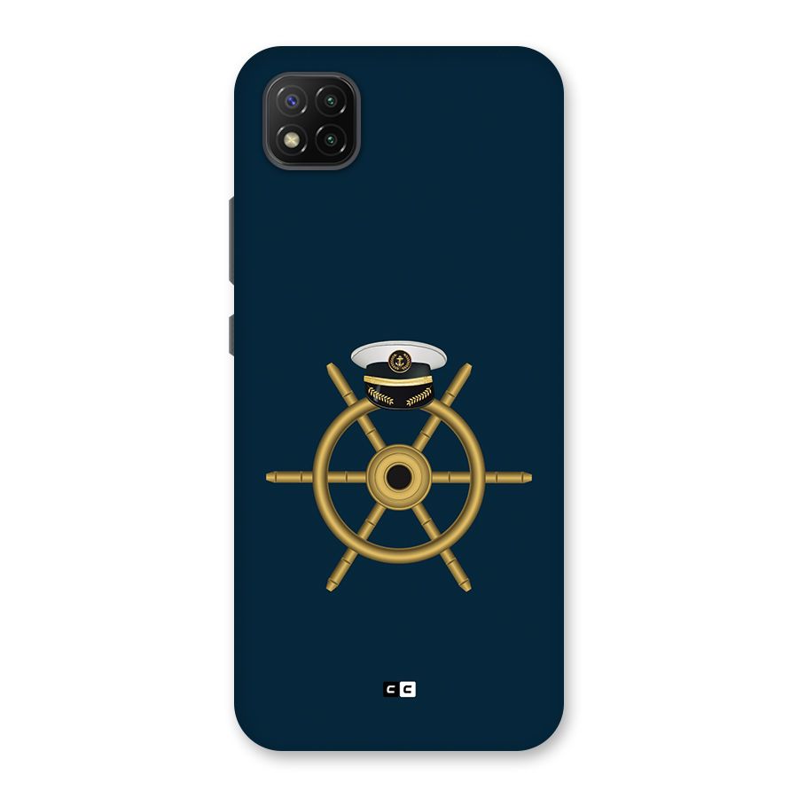 Ship Wheel And Cap Back Case for Poco C3