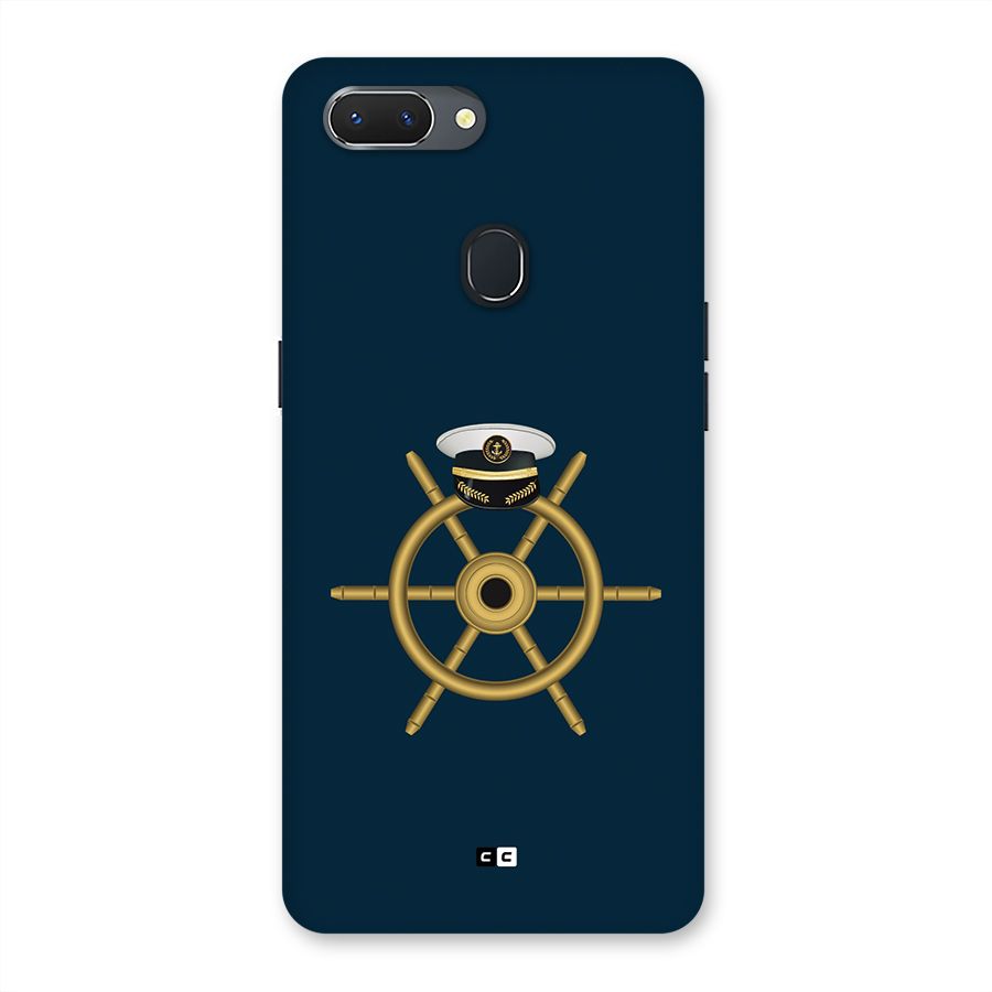 Ship Wheel And Cap Back Case for Realme 2
