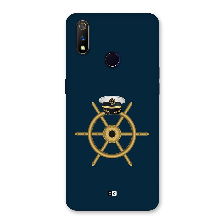 Ship Wheel And Cap Back Case for Realme 3 Pro