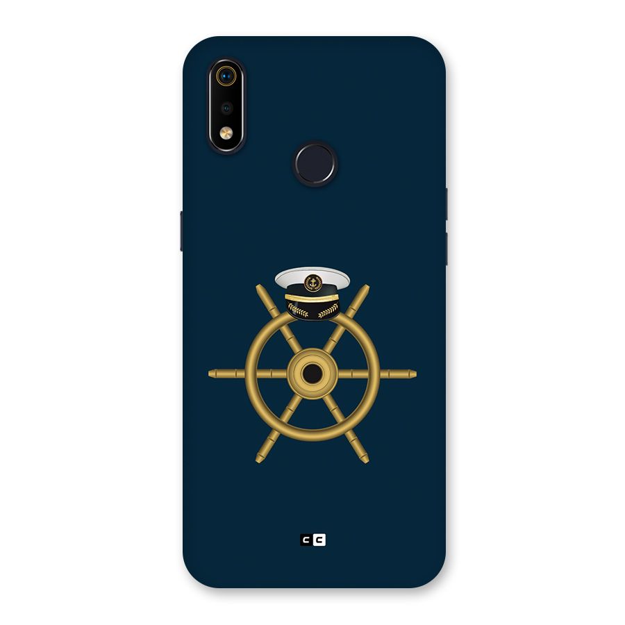 Ship Wheel And Cap Back Case for Realme 3i