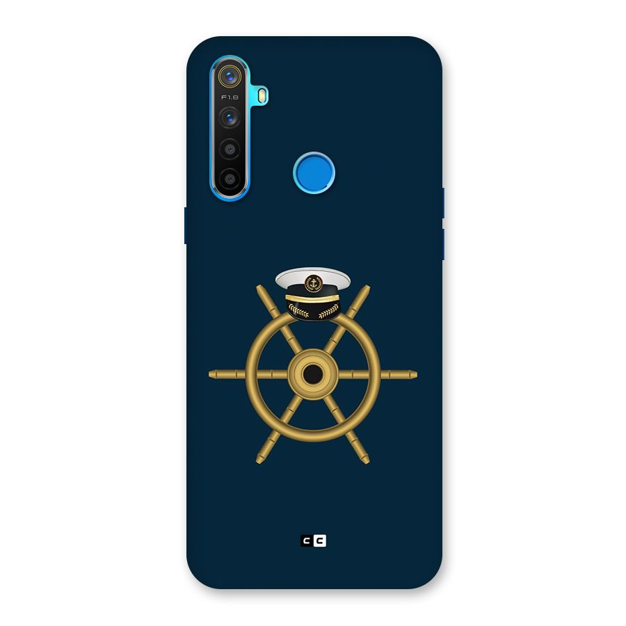 Ship Wheel And Cap Back Case for Realme 5