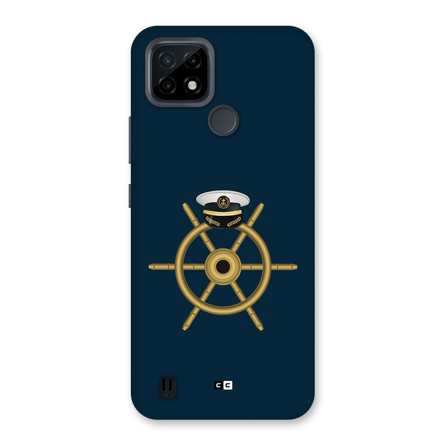 Ship Wheel And Cap Back Case for Realme C21