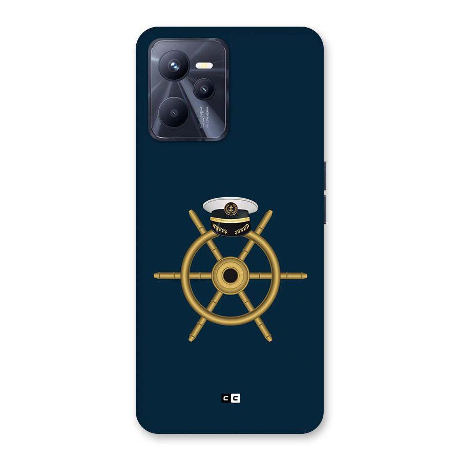 Ship Wheel And Cap Back Case for Realme C35