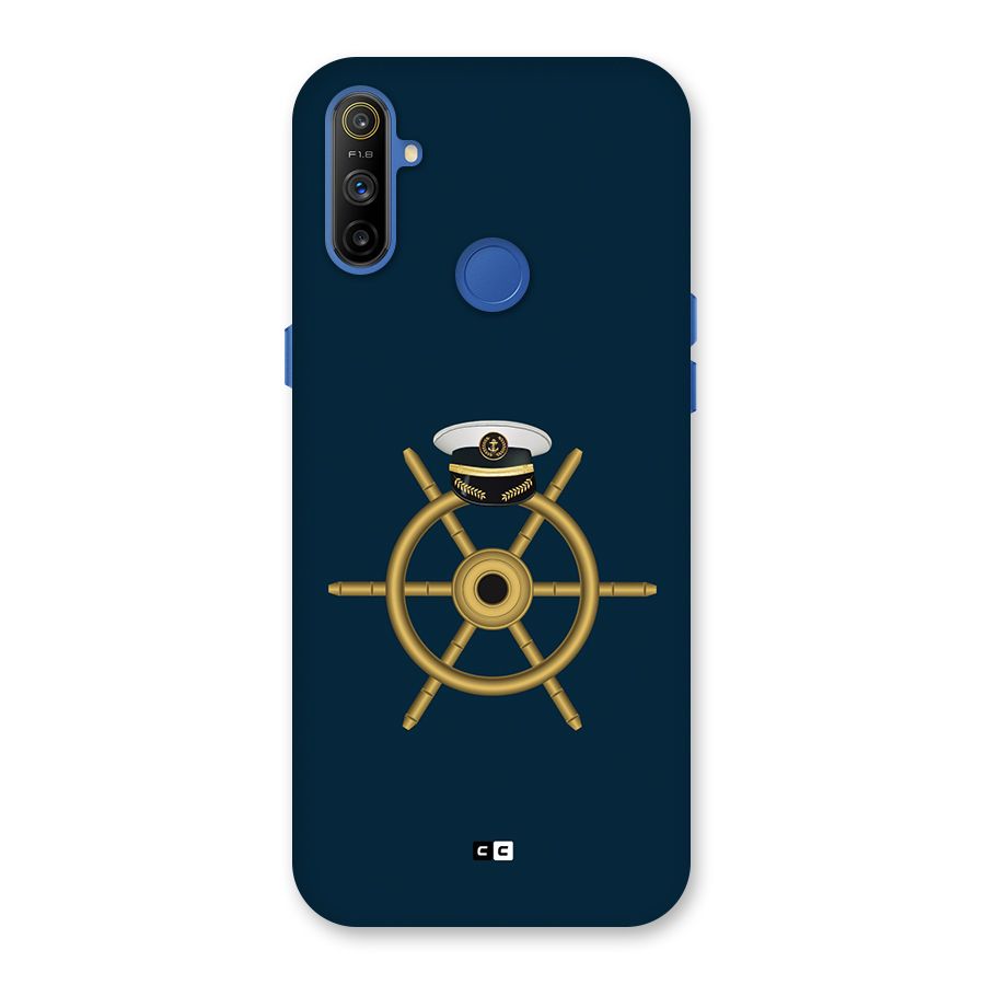 Ship Wheel And Cap Back Case for Realme Narzo 10A