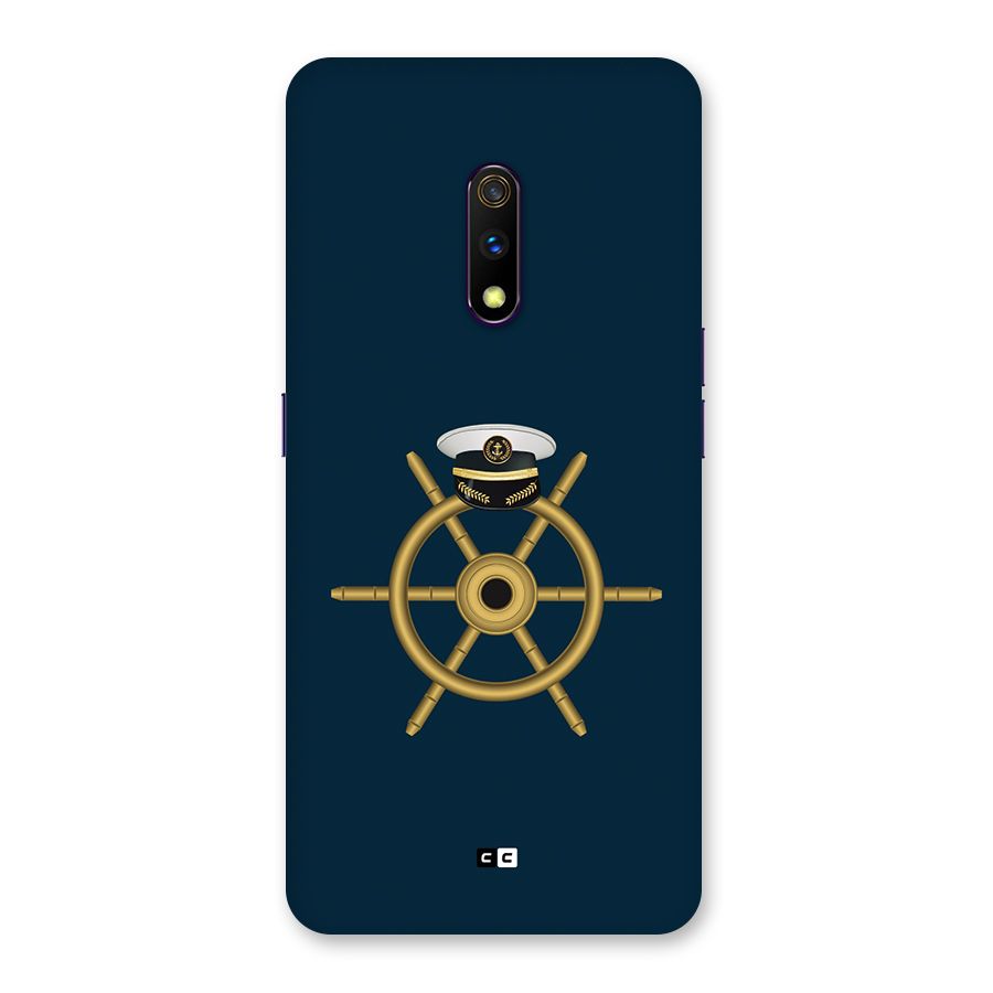 Ship Wheel And Cap Back Case for Realme X