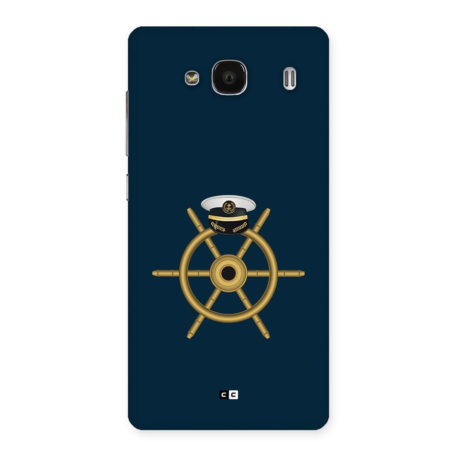 Ship Wheel And Cap Back Case for Redmi 2 Prime