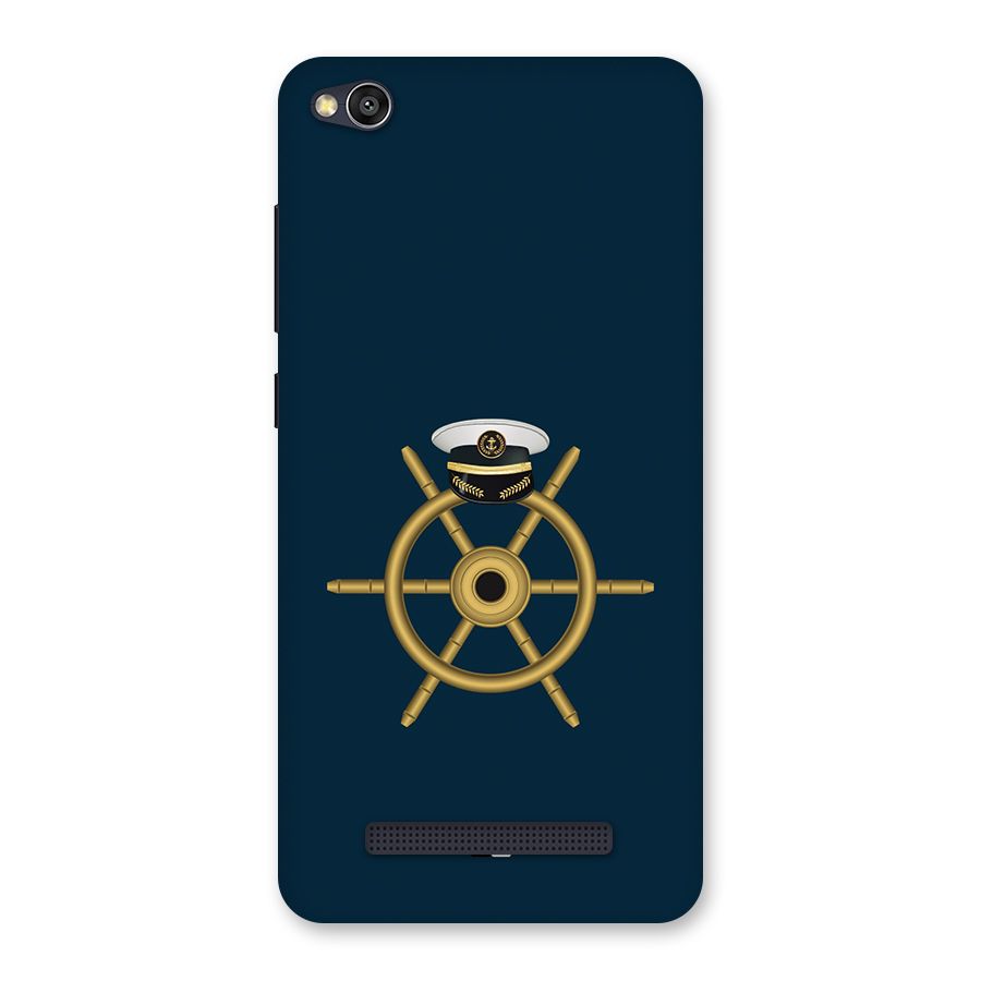 Ship Wheel And Cap Back Case for Redmi 4A