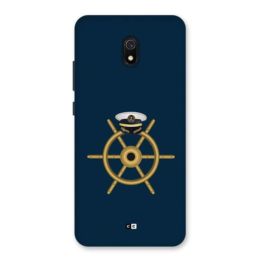 Ship Wheel And Cap Back Case for Redmi 8A