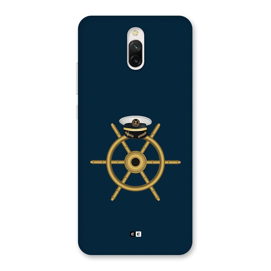 Ship Wheel And Cap Back Case for Redmi 8A Dual