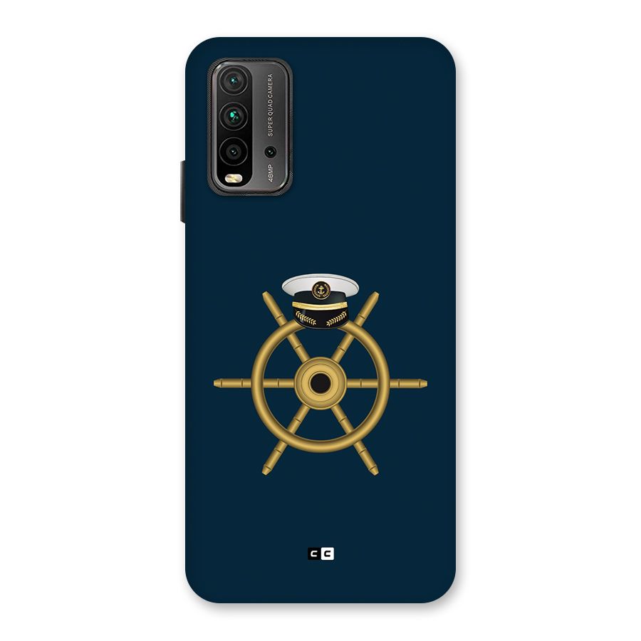 Ship Wheel And Cap Back Case for Redmi 9 Power