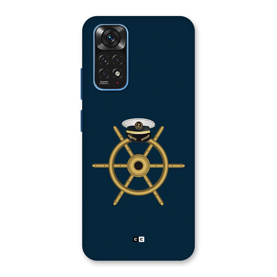 Ship Wheel And Cap Back Case for Redmi Note 11S
