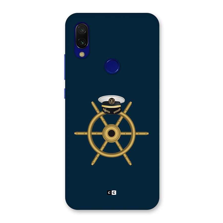 Ship Wheel And Cap Back Case for Redmi Y3