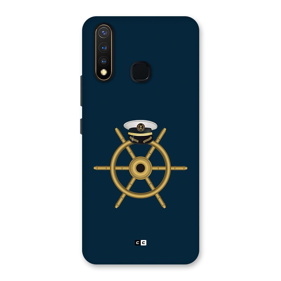 Ship Wheel And Cap Back Case for Vivo U20