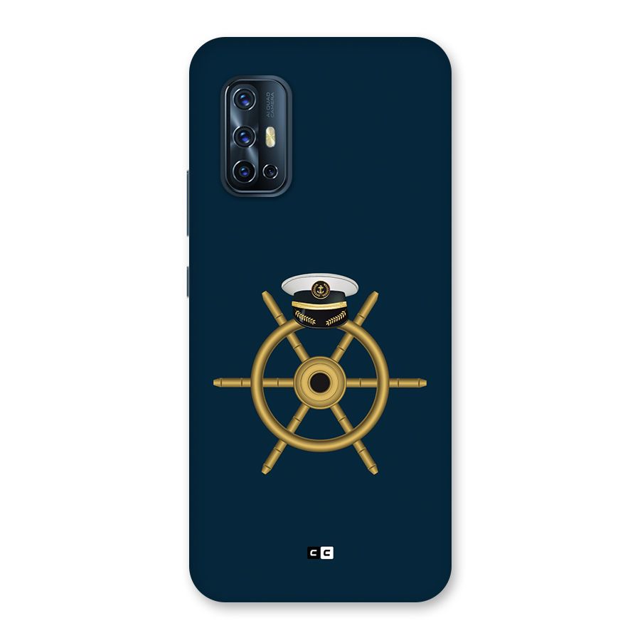 Ship Wheel And Cap Back Case for Vivo V17