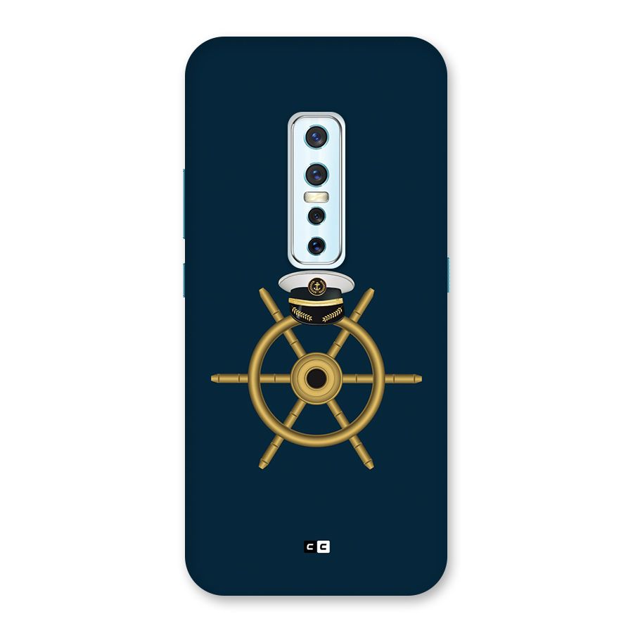 Ship Wheel And Cap Back Case for Vivo V17 Pro